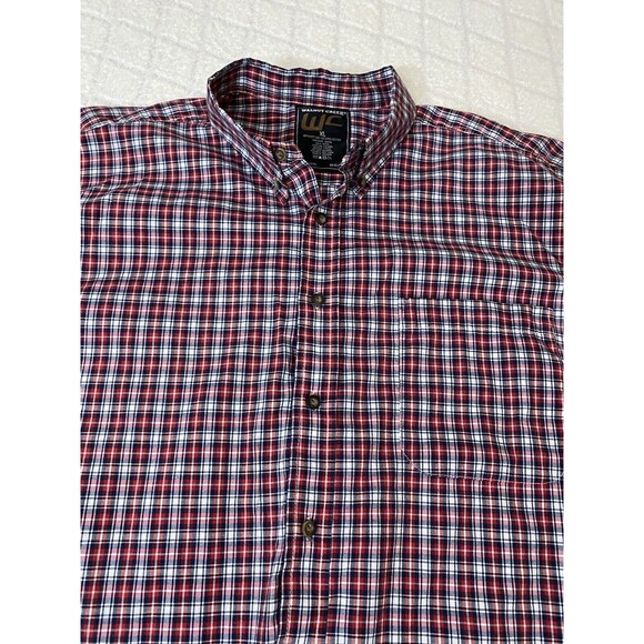 Walnut Creek Men’s Red Check Short Sleeve button up shirt Size XL - Picture 7 of 16